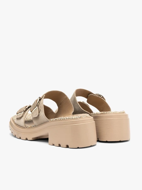 Sand Plateau-Flip-Flops für Frauen