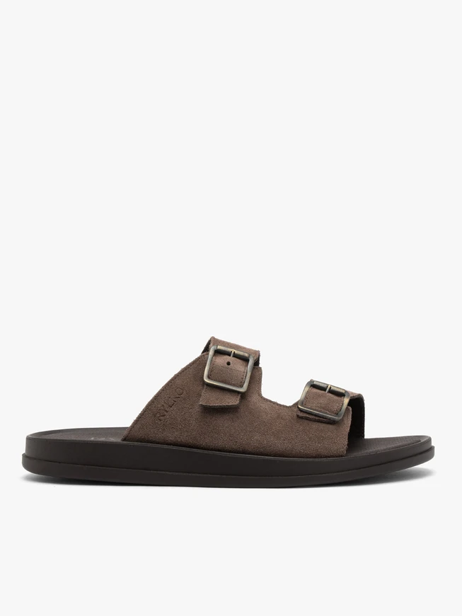 Grau-braune Herren-Flip-Flops
