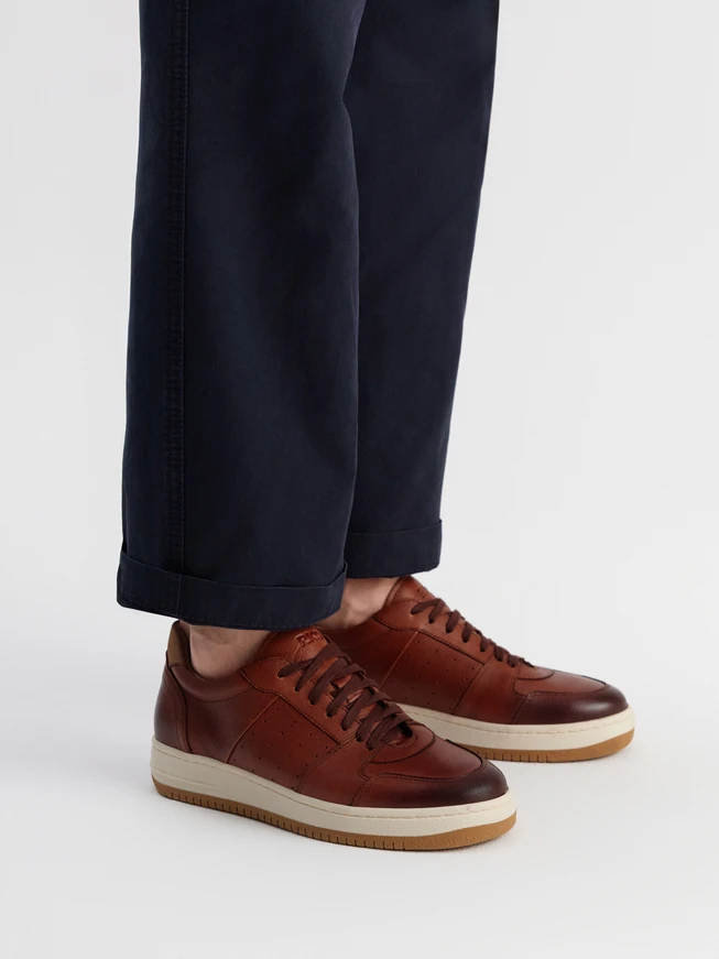Brown men’s sneakers