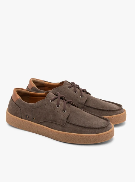 Velours-Halbschuhe für Männer