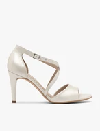 Perlen-Stiletto-Sandalen