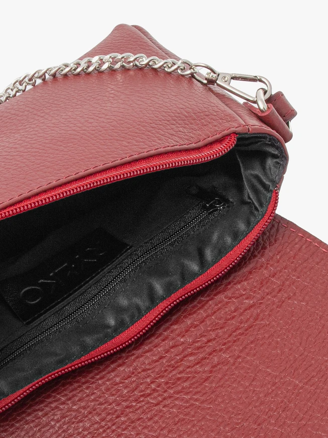 Maroon Kette Handtasche für Frauen
