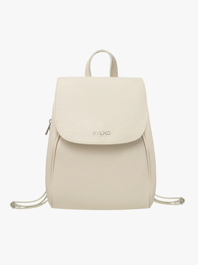 Medium cream women’s backpack