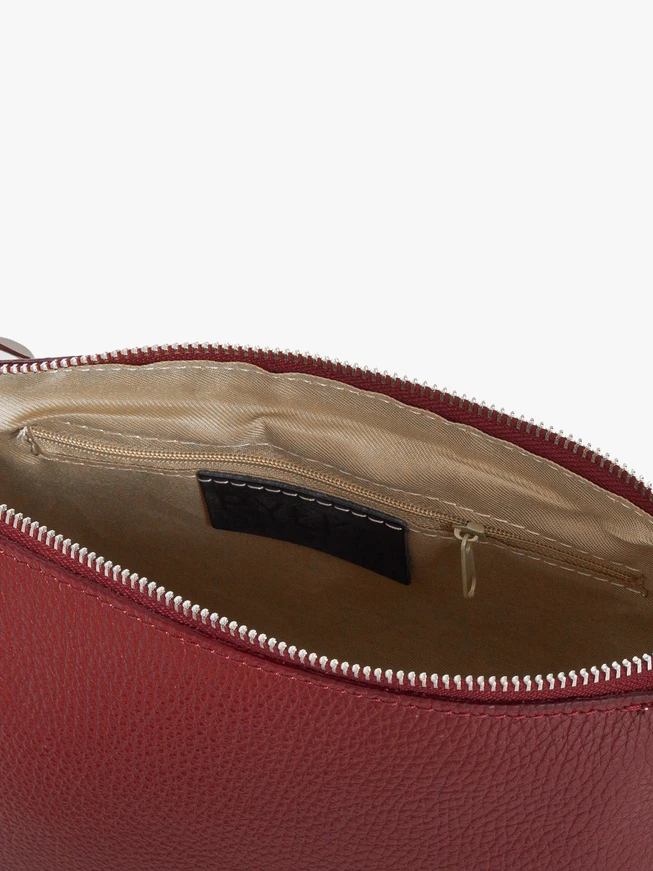 Maroon Kette Handtasche