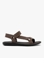 Gray-brown men’s velcro sandals