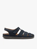 Navy men’s hook-and-loop sandals