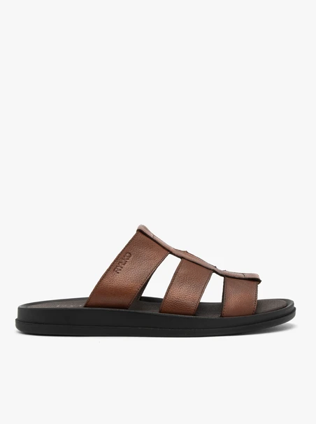Braune Herren-Flip-Flops