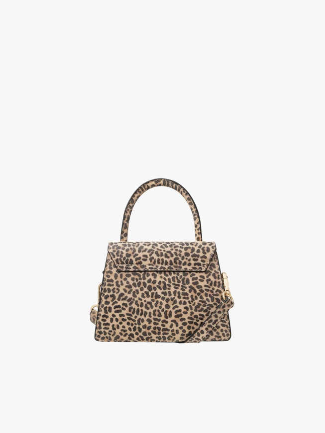 Elegante Handtasche mit Leopardenmuster