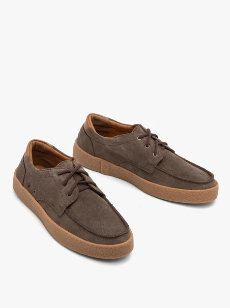Velours-Halbschuhe für Männer
