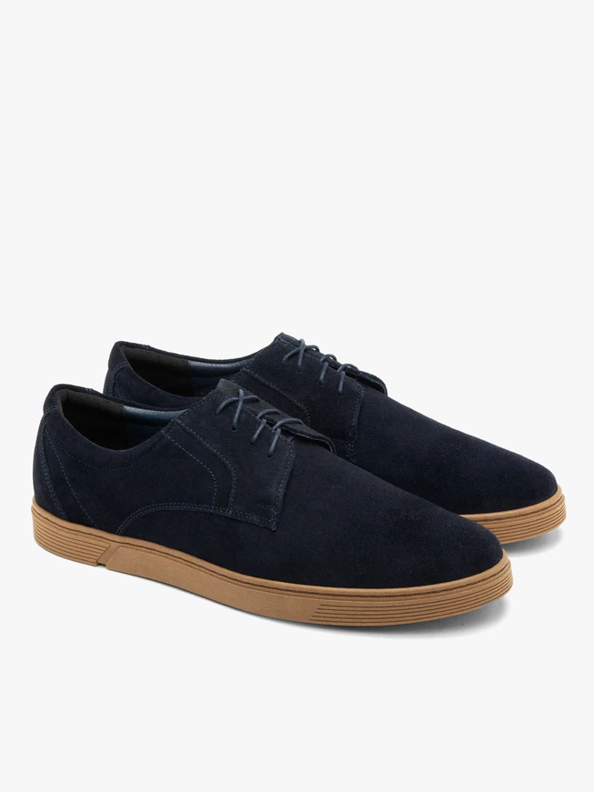 Marineblaue Freizeithalbschuhe für Männer