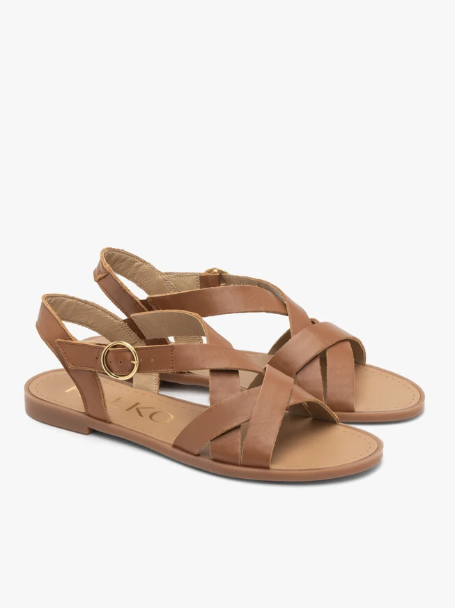 Light brown women’s sandals