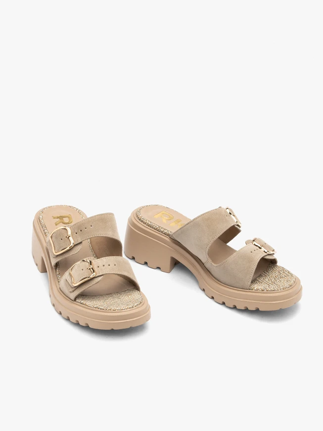 Sand Plateau-Flip-Flops für Frauen