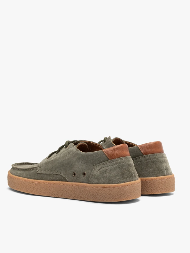 Velours-Halbschuhe für Männer
