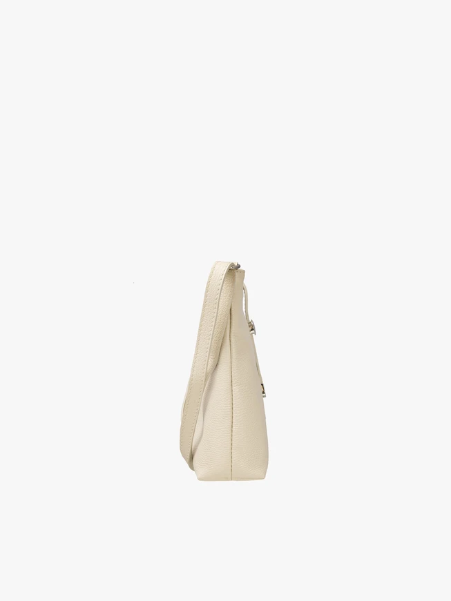 Medium cream crossbody bag