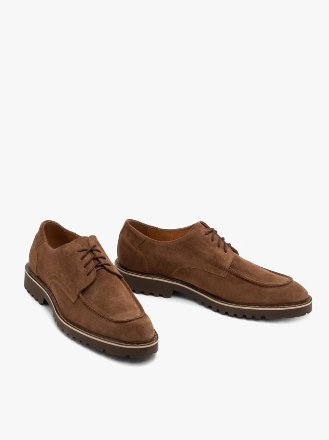 Velours-Halbschuhe für Männer