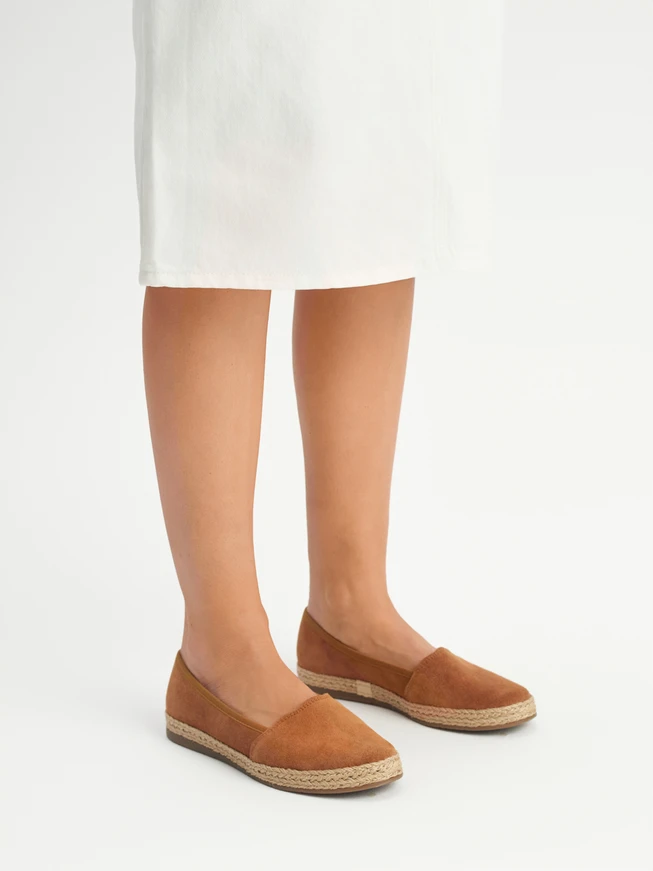Rude welurowe espadryle