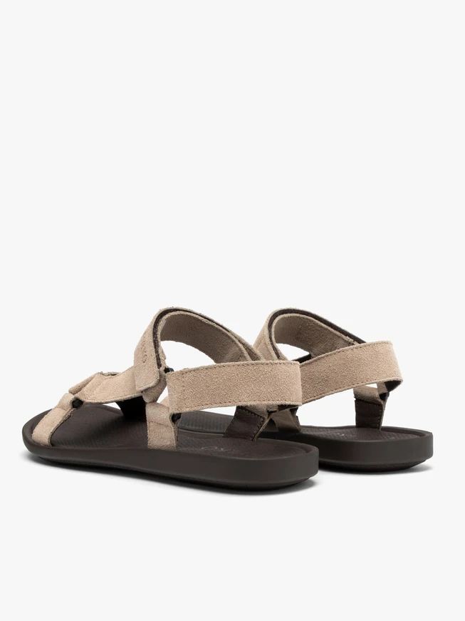 Beige men’s velcro sandals