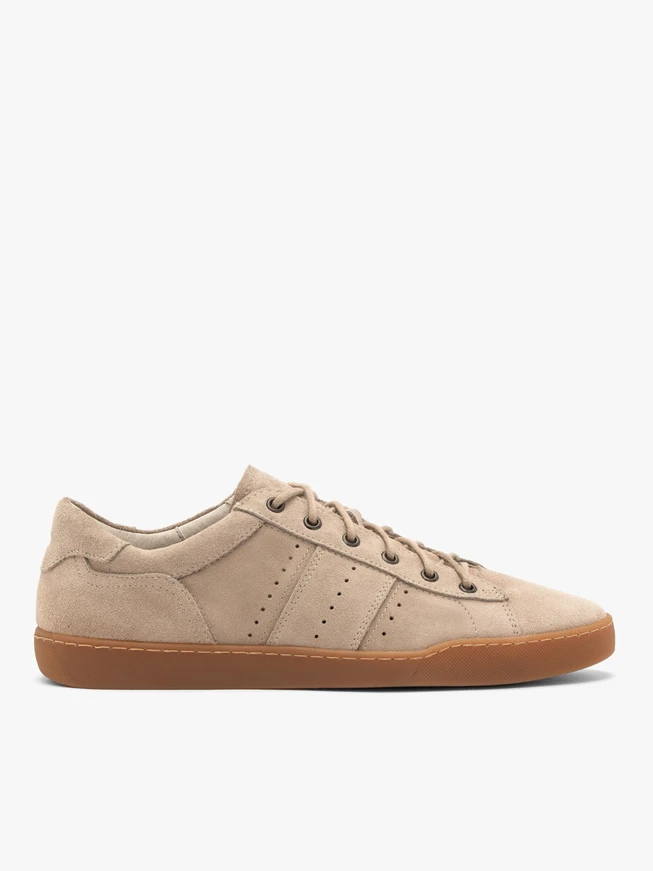 Suede sporty shoes