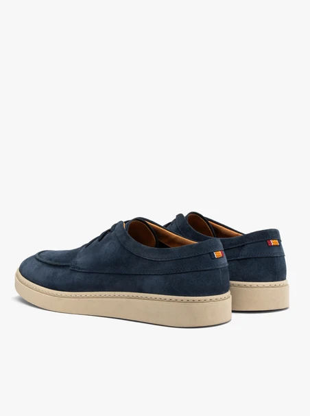 Marineblaue Schnürschuhe für Männer