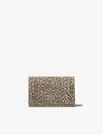 Damen-Clutch-Tasche mit Leopardenmuster