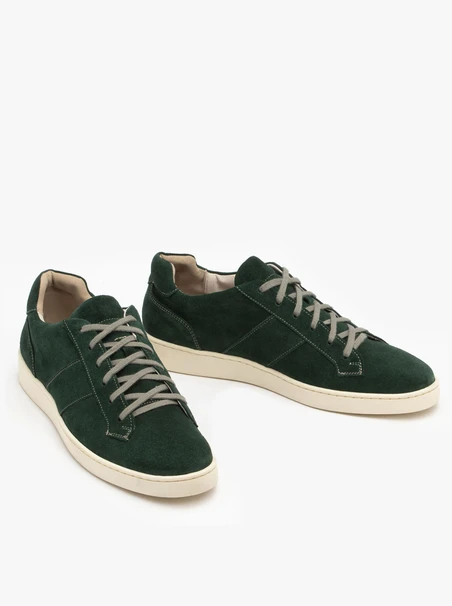 Green men’s sneakers