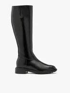 Klassische schwarze Damenstiefel