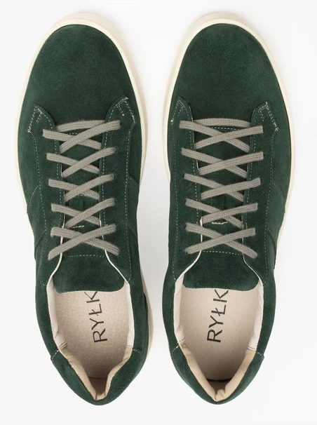 Green men’s sneakers