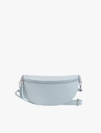 Blaue Nierentasche mit Quaste