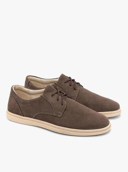 Braune Herren Schnürhalbschuhe