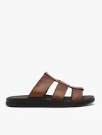 Braune Herren-Flip-Flops
