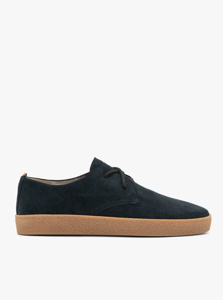 Marineblaue Schnürschuhe für Männer