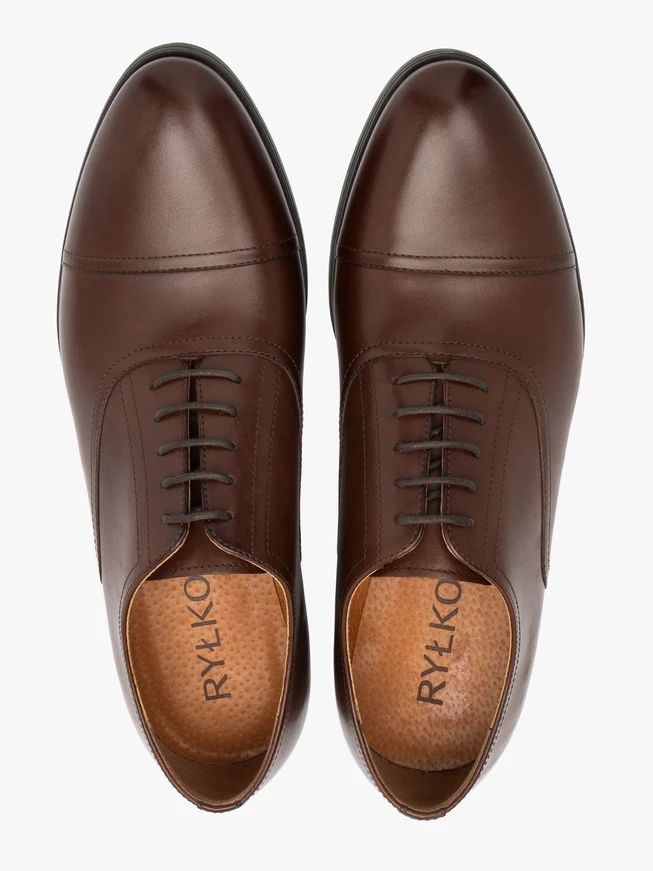 Brown men’s dress shoes