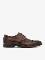 Dunkelbraune elegante Herren Brogues