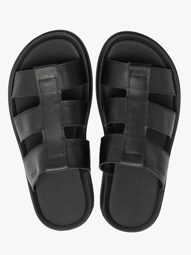 Schwarze Herren-Flip-Flops