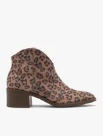 Cowboystiefel mit Leopardenmuster