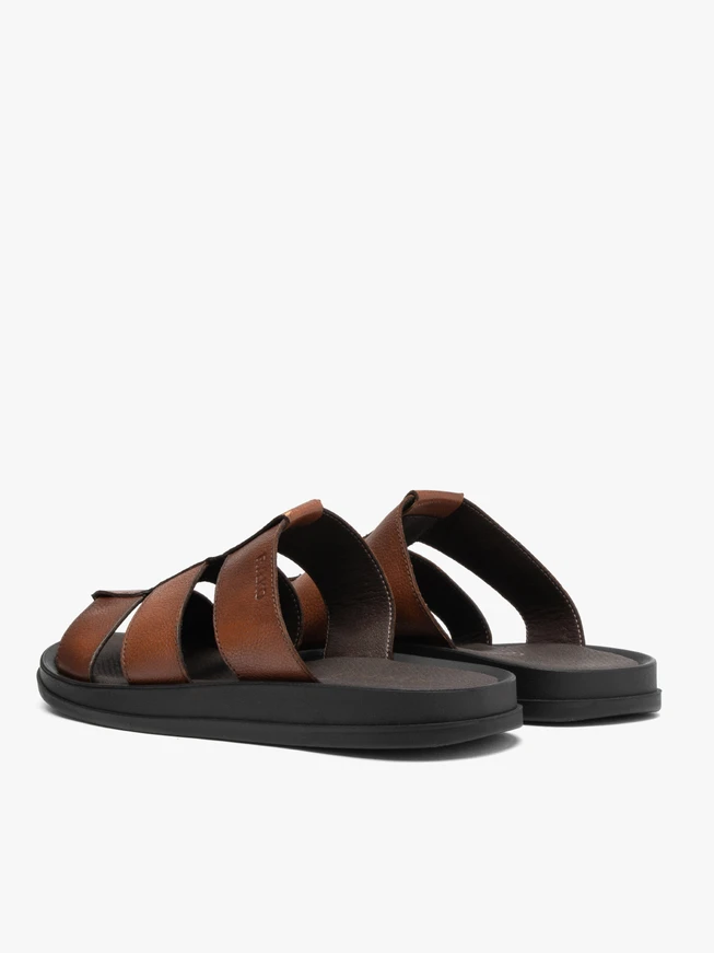 Braune Herren-Flip-Flops