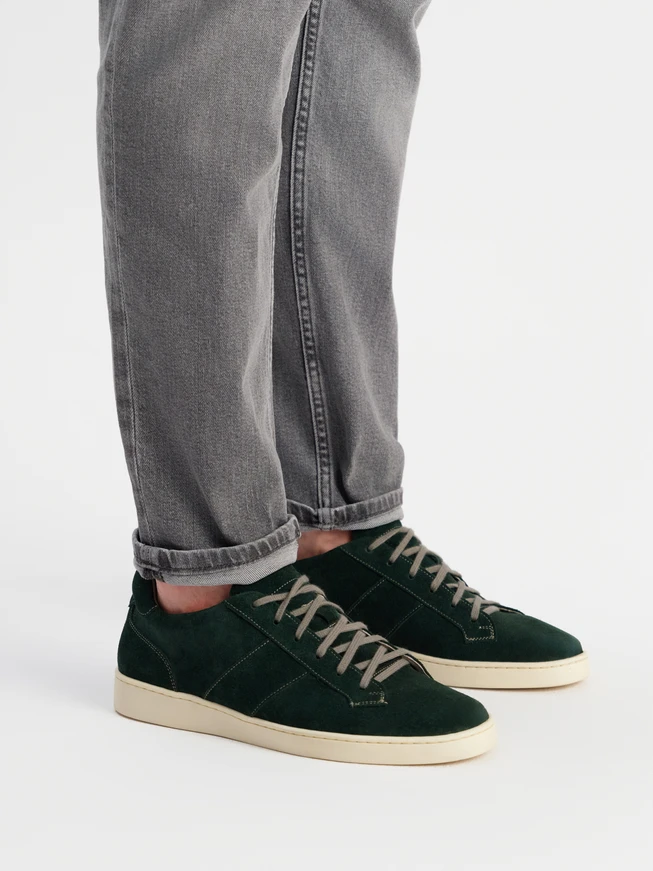 Green men’s sneakers