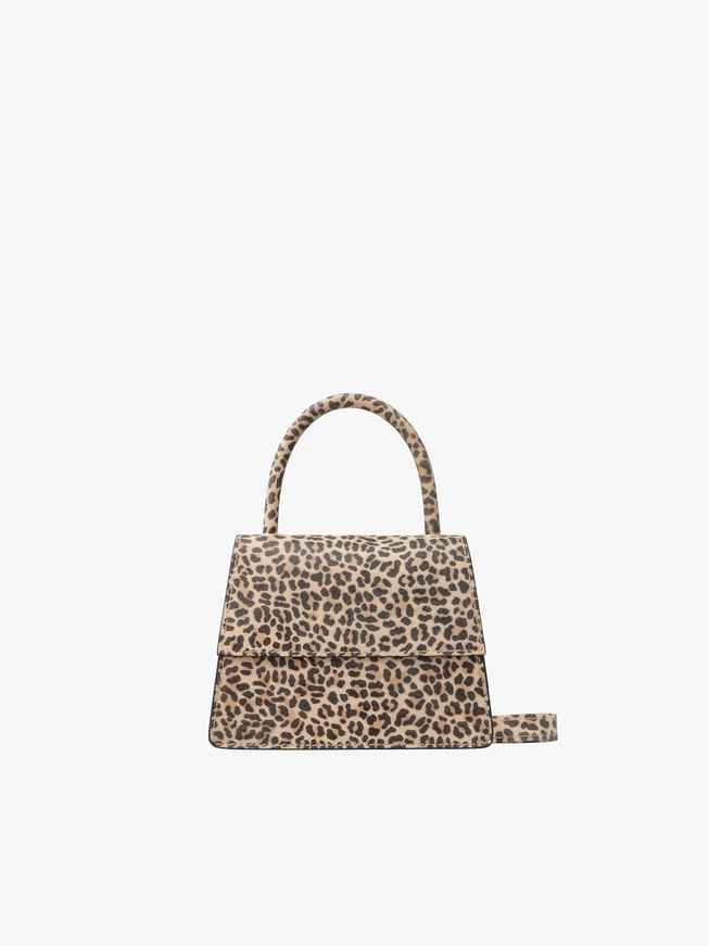 Elegante Handtasche mit Leopardenmuster