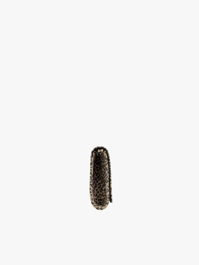 Damen-Clutch-Tasche mit Leopardenmuster