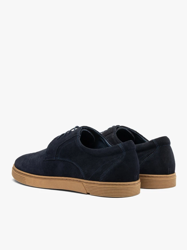Marineblaue Freizeithalbschuhe für Männer