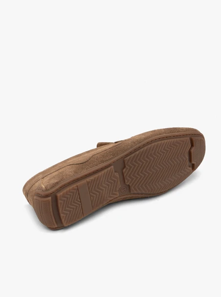 Braune Herren-Slipper-Mokassins