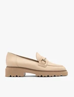 Beige lightweight women’s loafers