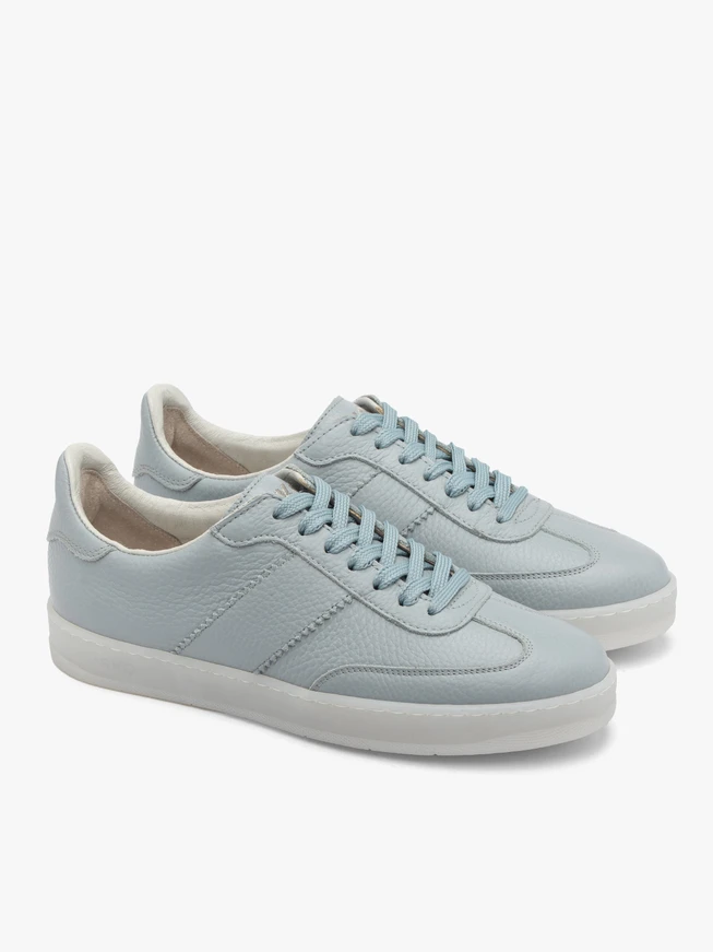 Blaue Sporthalbschuhe für Frauen