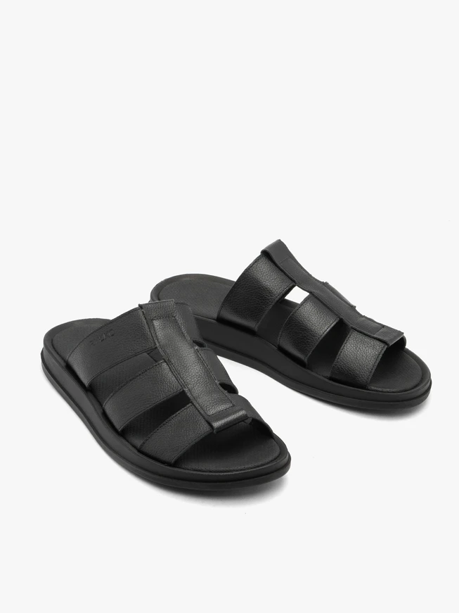 Schwarze Herren-Flip-Flops