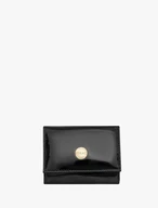 Black patent women’s wallet