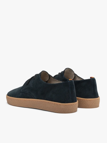 Marineblaue Schnürschuhe für Männer