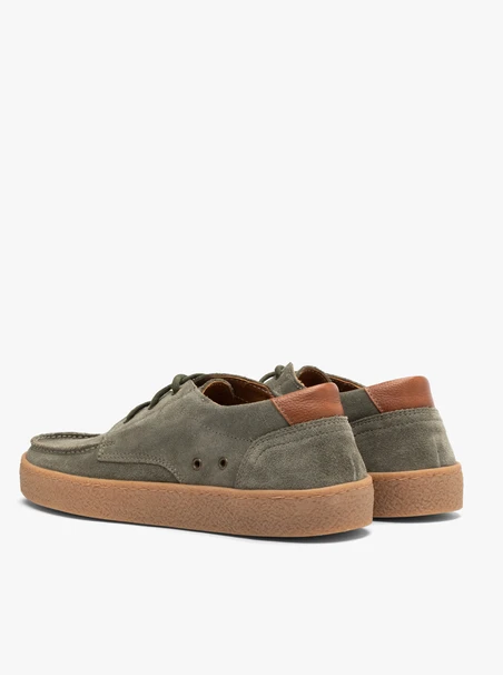 Velours-Halbschuhe für Männer