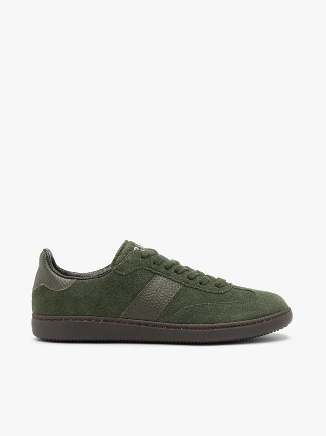 Grüne Freizeithalbschuhe