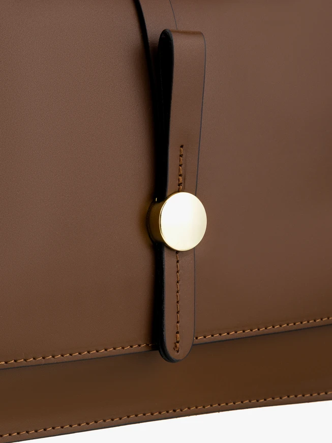 Braun kleine Damenhandtasche elegant