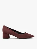 Kastanienbraune Stiletto-Pumps